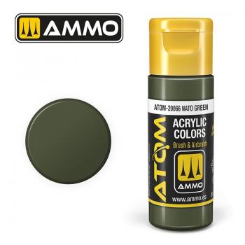 AMMO by Mig Jimenez ATOM-20066 ATOM - NATO Green