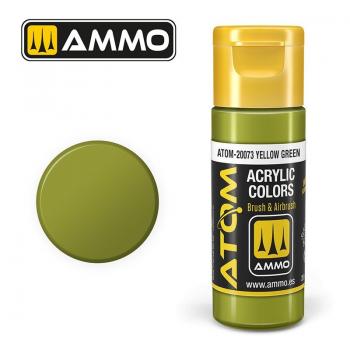 AMMO by Mig Jimenez ATOM-20073 ATOM - Yellow Green