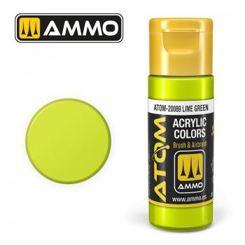 AMMO by Mig Jimenez ATOM-20089 ATOM - Lime Green