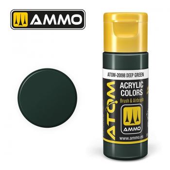 AMMO by Mig Jimenez ATOM-20098 ATOM - Deep Green