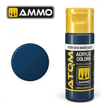 AMMO by Mig Jimenez ATOM-20103 ATOM - Marine Blue