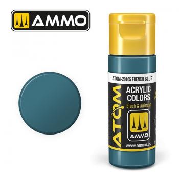 AMMO by Mig Jimenez ATOM-20105 ATOM - French Blue