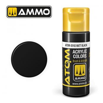 AMMO by Mig Jimenez ATOM-20163 ATOM - Matt Black