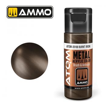 AMMO by Mig ATOM-20169 ATOM Metal - Burnt Iron
