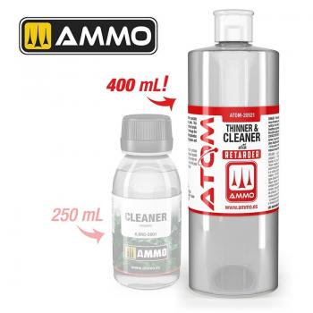 AMMO by Mig ATOM-20521 ATOM - Thinner and Cleaner 400ml