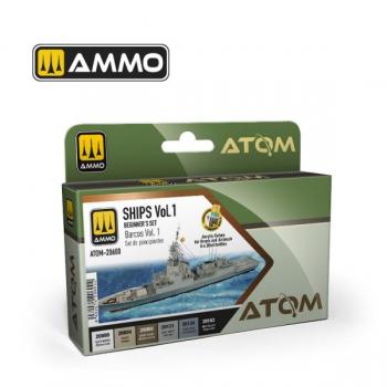 AMMO by Mig Jimenez ATOM-20600 ATOM - Ships Vol. 1