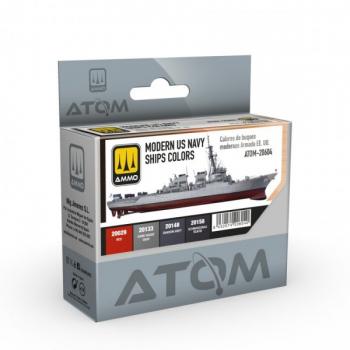 AMMO by Mig Jimenez ATOM-20604 ATOM - Modern US Navy Ships Colours