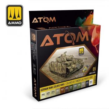 AMMO by Mig Jimenez ATOM-20704 ATOM - German Tanks WWII