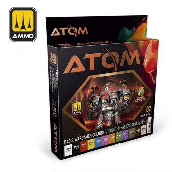 AMMO by Mig Jimenez ATOM-20706 ATOM - Basic Wargames Colours I