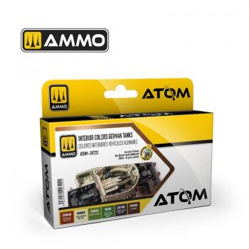 AMMO by Mig Jimenez ATOM-20722 ATOM - Interior Colours German Tanks