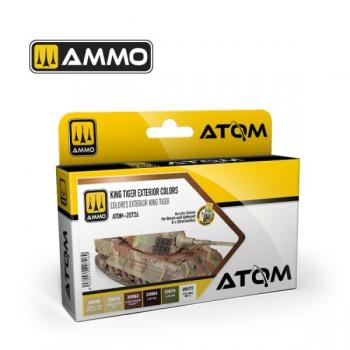 AMMO by Mig Jimenez ATOM-20726 ATOM - King Tiger Exterior Colours