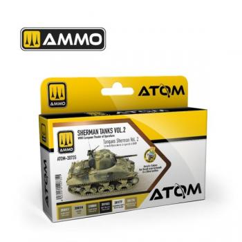AMMO by Mig Jimenez ATOM-20735 ATOM - Sherman Tanks 2