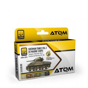 AMMO by Mig ATOM-20751 ATOM - Sherman Tanks 3