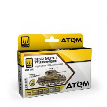 AMMO by Mig Jimenez ATOM-20752 ATOM - Sherman Tanks 1