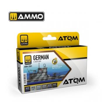 AMMO by Mig Jimenez ATOM-20801 ATOM - U-BOOT WWII Colours