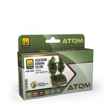 AMMO by Mig Jimenez ATOM-20852 ATOM - Vegetation Diorama Colours