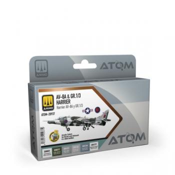 Master Box ATOM-20937 ATOM - AV-8A & Gr 1/3 Harrier Set