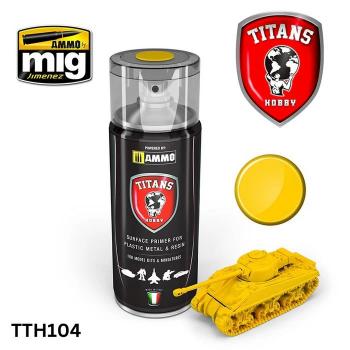 AMMO by Mig Jimenez TTH104 TITANS - Imperial Yellow Primer Spray