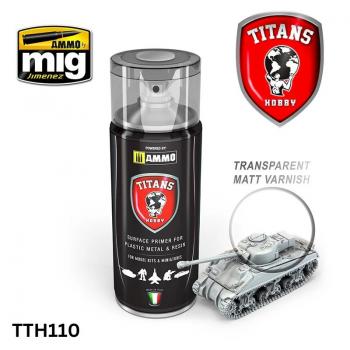 AMMO by Mig TTH110 TITANS - Matt Varnish Spray