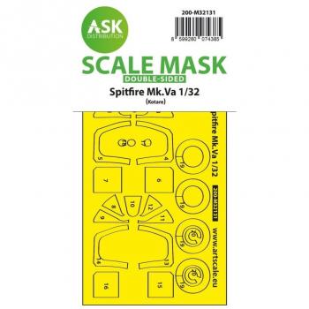 ASK Art Scale Kit M32131 Spitfire Mk.Va Masks - Kotare
