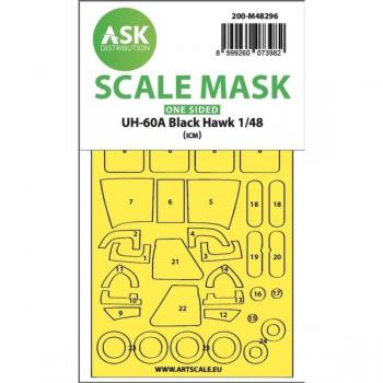 Dragon M48296 UH-60A Black Hawk Masks - ICM