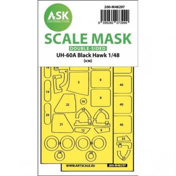 Dragon M48297 UH-60A Black Hawk Masks - ICM