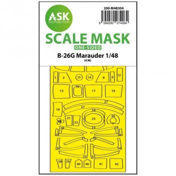 ASK Art Scale Kit M48304 B-26G Marauder Masks - ICM