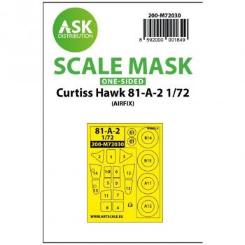 ASK Art Scale Kit M72030 Curtiss Hawk 81-A-2 - Airfix