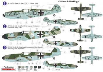 AZ Model AZ7661 Bf 109E-3 - Battle of France