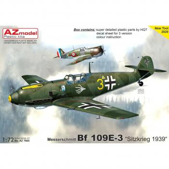 AZ Model AZ7665 Bf 109E-3 - Sitzkrieg 1939
