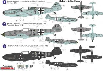 AZ Model AZ7666 Bf 109E-4/7 - Night Fighter