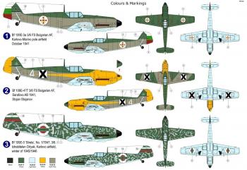 AZ Model AZ7677 Bf 109E-3 - Bulgarian Eagles