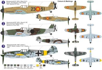 AZ Model AZ7686 Messerschmitt Bf 109F-4 - Spain
