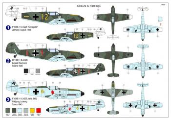 AZ Model AZ7697 Messerschmitt Bf 109E-1 - JG.26