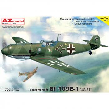 AZ Model AZ7699 Messerschmitt Bf 109E-1 - JG.51