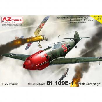 AZ Model AZ7801 Messerschmitt Bf 109E-1 - Polish