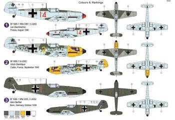 AZ Model AZ7807 Bf 109E-1 - Experten 2