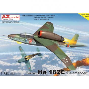 AZ Model AZ7827 Heinkel He 162C Salamander