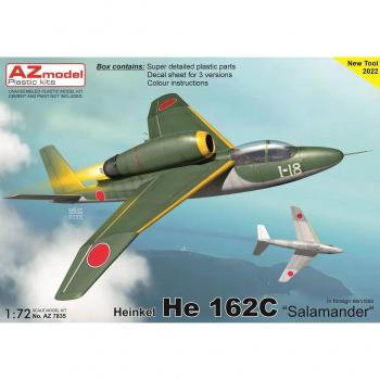 AZ Model AZ7835 Heinkel He 162C - Salamander