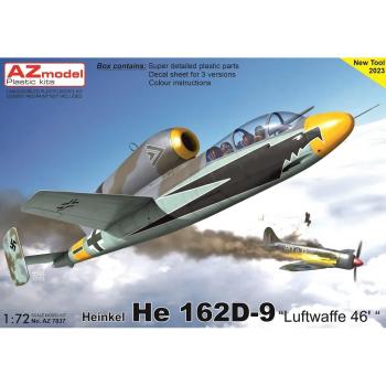 AZ Model AZ7837 Heinkel He 162D-9 Luftwaffe 46