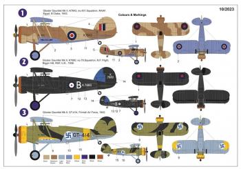 AZ Model AZ7868 Gloster Gauntlet Mk.II