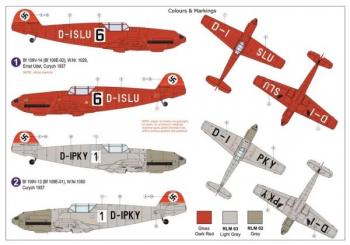 AZ Model AZ7870 Messerschmitt Bf 109V-13/14