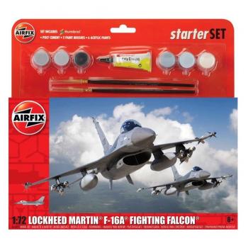Airfix A55312 Lockheed Martin F-16A Starter Set