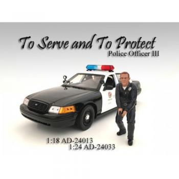 American Diorama AD-24033 Police Officer III