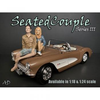 American Diorama AD-38217 Seated Couple III - Figure A