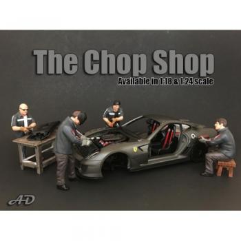 American Diorama AD-38262 Chop Shop Set - Mr. Lugnut