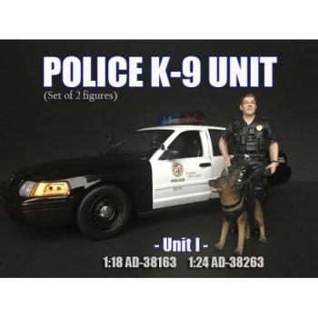 American Diorama AD-38263 Police K9 Unit - Unit I