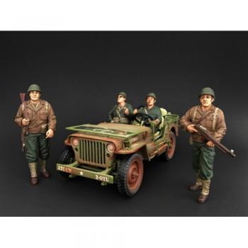 American Diorama AD-77413 WWII US Army Figure - IV