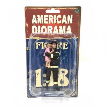American Diorama AD-77460 Firefighter - Saving Life