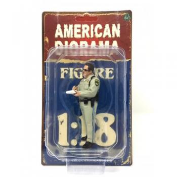 American Diorama AD-77463 Highway Patrol - Writing Ticket